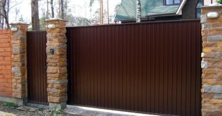 Купить откатные ворота консольные Новокуйбышевск, цена от 2790 руб.